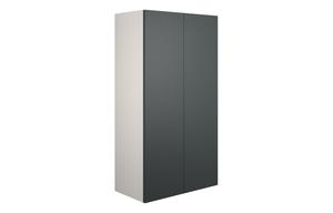 Eden 600mm Standard 2 Door Storage Unit - Matt Graphite Grey (Grey Cab)